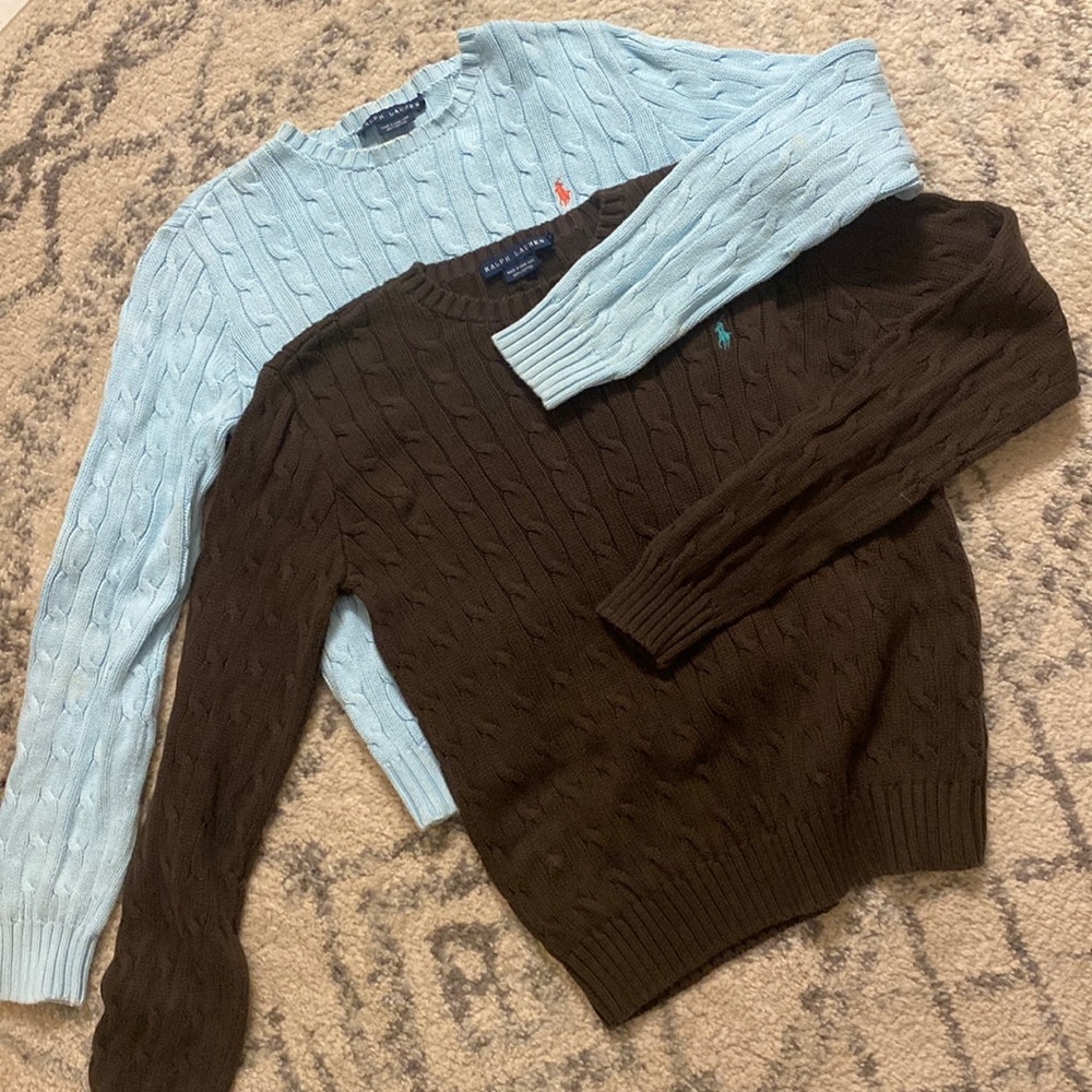 Pair of Ralph Lauren Sweaters